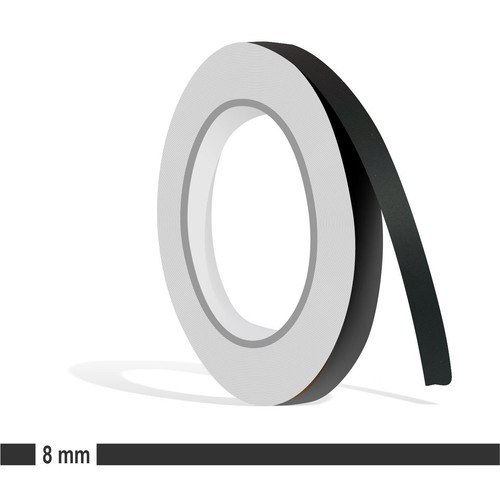 Zierstreifen 8mm matt - -,