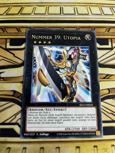 Yugioh nummer utopia - utopia, rare