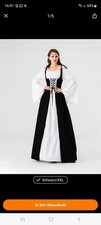 Mittelalter Kleid Damen Größe 3xl