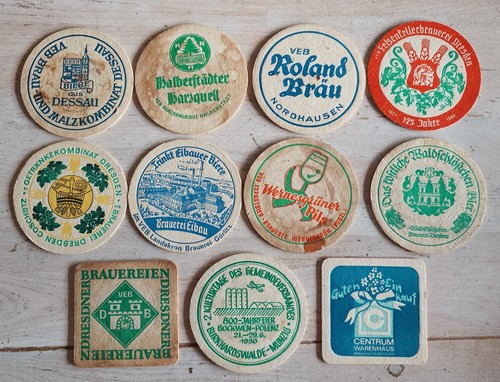 Alte bierdeckel ddr veb - bierdeckel,