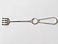 Wundhaken nach Volkmann 220mm - 4 Zähne stumpf - 39mm breit