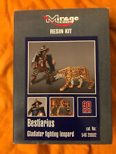 Figuren 90 mm, Resin / Harz, Gladiator, Murmillo, gegen Leoparden, SELTEN !!!