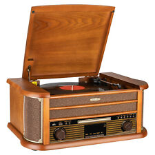 Reflexion HIF2002DAB Plattenspieler mit Encoding, CD/MP3, DAB+ Radio, Bluetooth