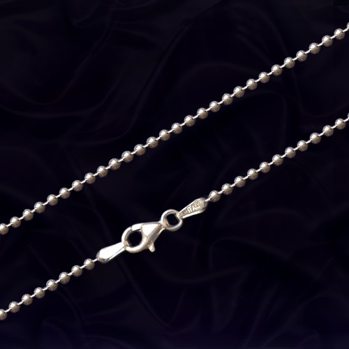 Kugelkette silber 925 - kugelkette, länge