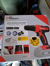 Akkuschrauber 20V  My Project - GEBRAUCHT - funktionsfähig - mit Ladegerät 