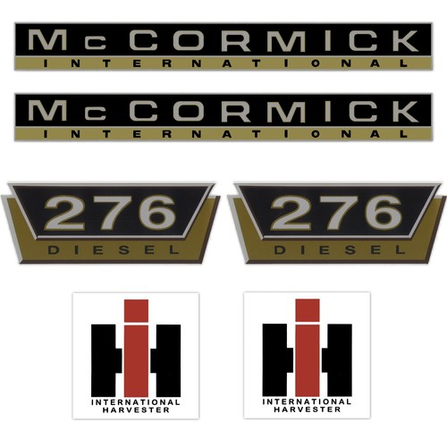 Ihc mccormick 276 diesel - diesel, gold