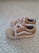 VANS Sneaker Größe 29 Gold/Glitzer