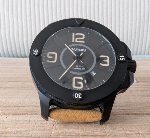 Parnis 47mm herren militäruhr - 47mm, herren-militäruhr