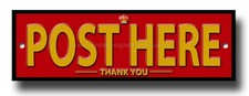 Post Hier Thank You- Metall