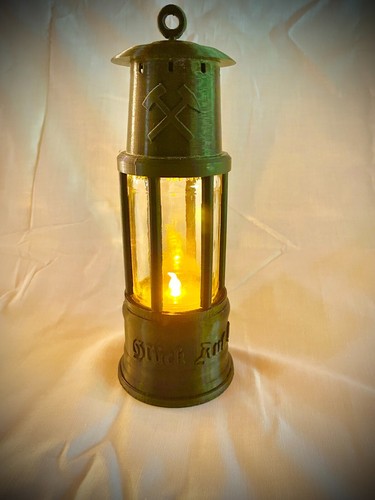 Grubenlampe bergbau deko - grubenlampe,