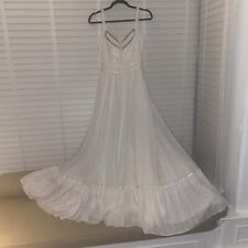 Gunne Sax calico white Sommerkleid 