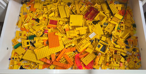 Mega lego konvolut farblich - mega,