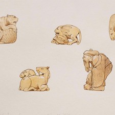 Erik Mittasch Netsuke Gods of