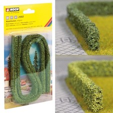 Modellhecken H0 TT N Dunkelgrün Hellgrün 100cm 1,5 cm 1 cm Hecken Büsche Noch