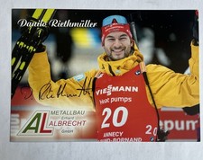 original sign. Autogrammkarte