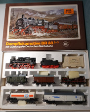 Piko H0 5/0752 Güterzugset mit Dampflok, BR 38 234 / wie neu / OVP