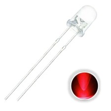 3mm led diode superhell - led,