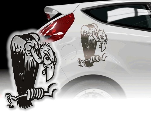 Auto aufkleber geier raubvogel - aufkleber,