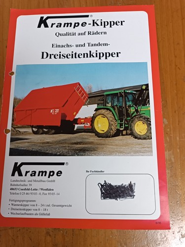 Prospekt krampe kipper - prospekt,