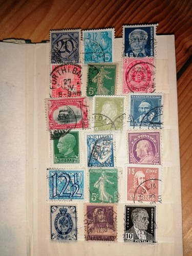 Alte antike briefmarken - antike,
