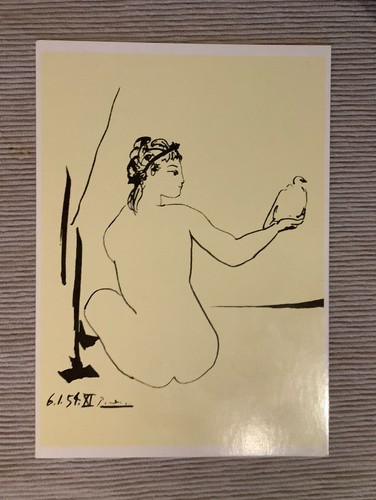 Postkarte pablo picasso - 1,
