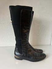 Sergio Rossi Stiefel 39 stretch schwarz