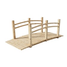 Garten Brücke Holzbrücke