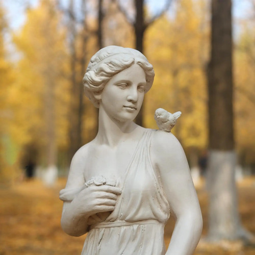 Gartenstatue nymphengestalt - gartenstatue,