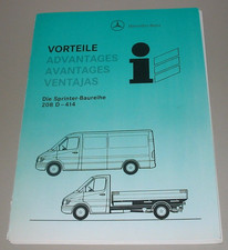 Auto Prospekt Mercedes Benz