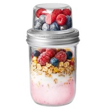 Joghurt-Parfait-Becher, Overnight-Oats-Behälter