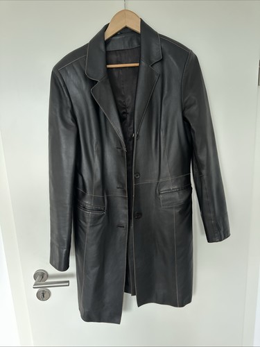 Clan damen ledermantel 100 - damen, ledermantel,