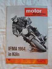 MOTOR Rundschau  18/1964 Zündapp KS 100 Austin 1100 zwei neue Ford Modelle
