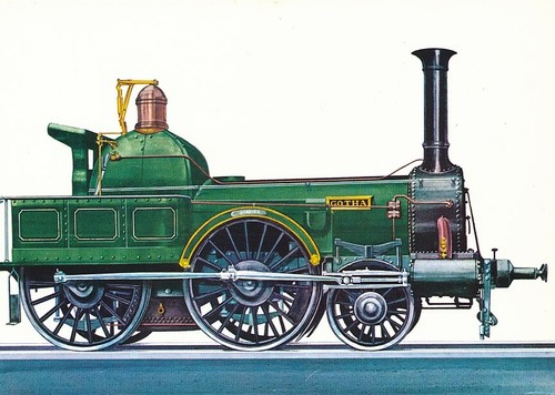 Alte gotha 1b lokomotive - alte, 1b-lokomotive