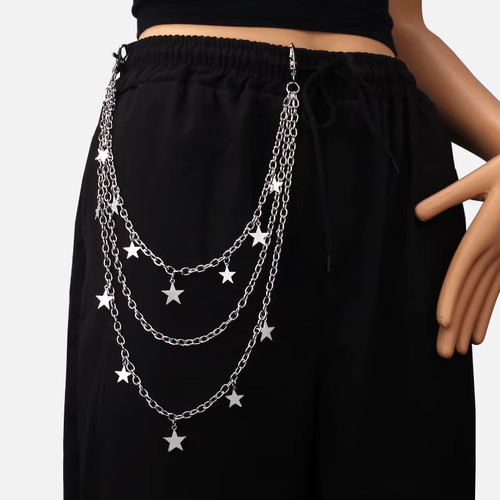 Hosenkette sterne herren - hosenkette,
