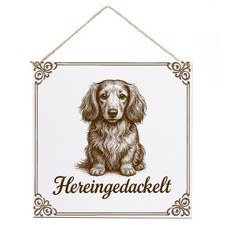 Niedliches Dekoschild