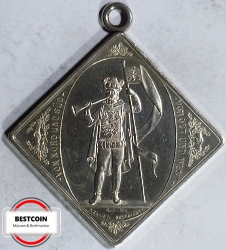 Sachsen peltzer 1371 medaille - ,