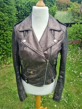 Tigha Damen Lederjacke M