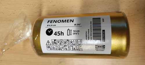Ikea fenomen kerze blockkerze - fenomen,