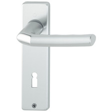 Hoppe Birmingham Kurzschild Garnitur F1 Türgriff Türklinge BB PZ WC