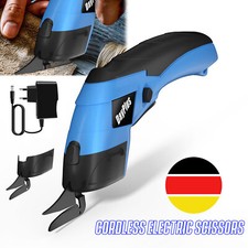 Kabellose Elektrische Schere Schneiderschere Stoff Leder Teppich Nähschneider A+