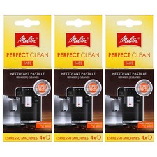 Melitta Reinigungstabs Perfect Clean für Kaffeevollautomat (12 x 1,8g Tabs)