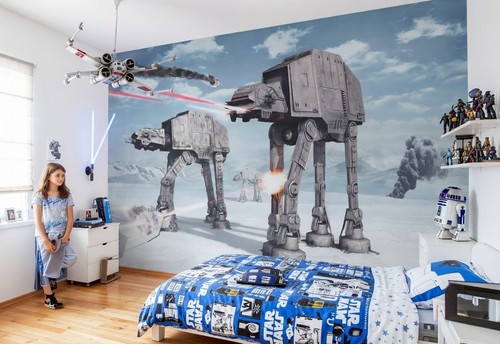 Star wars schlafzimmer tapete - star,