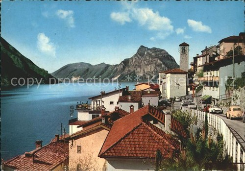 Gandria lago lugano - lago, di