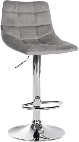 Barhocker jerry samt chrom - jerry,