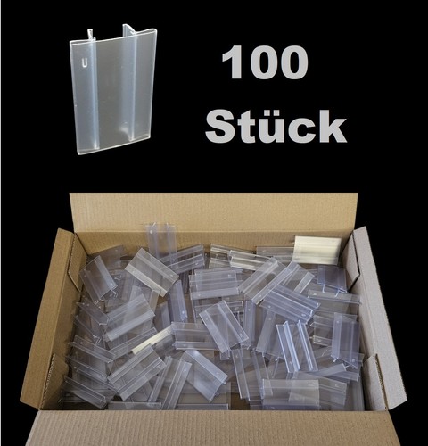 Neu 100x pos - neu, labelhalter