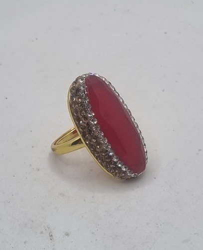 Figaro ring aus rotem korund - figaro,