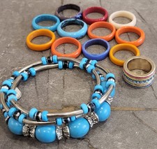 Buntes Schmuckkonvolut Modeschmuck aus Omas Schatulle