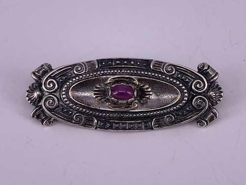 Vintage bas 835 silberbrosche - vintage,