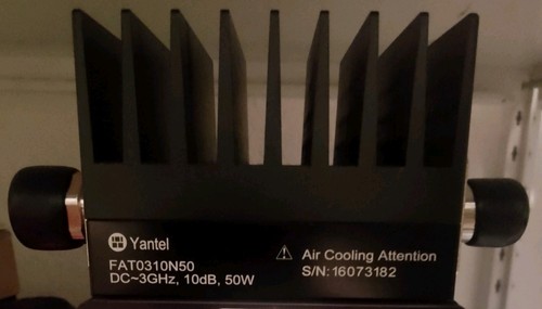 Yantel fat0310n50 attenuator - yantel,