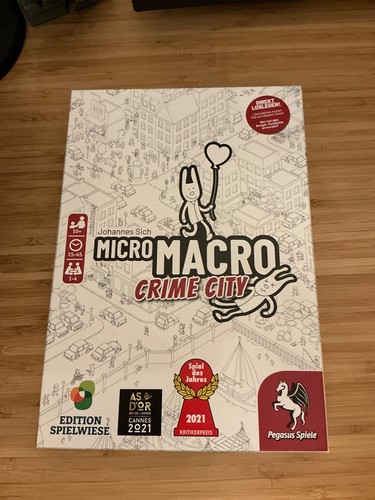 Pegasus micromacro crime city - pegasus, micromacro: